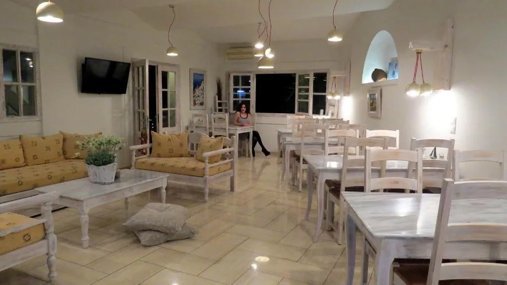 Restaurant, Villa Manos, Santorini