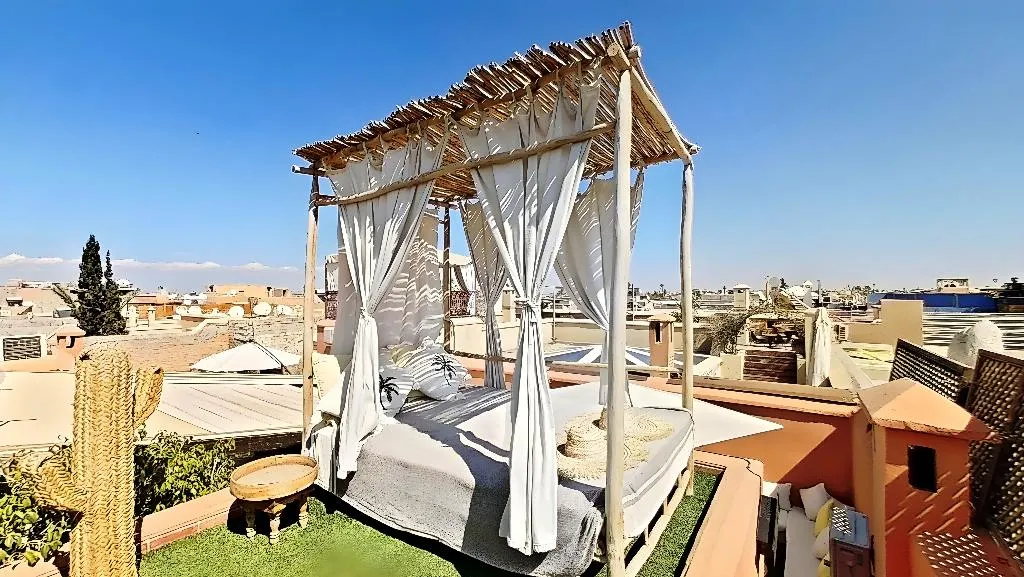Terrace, Riad El Grably, Marrakech