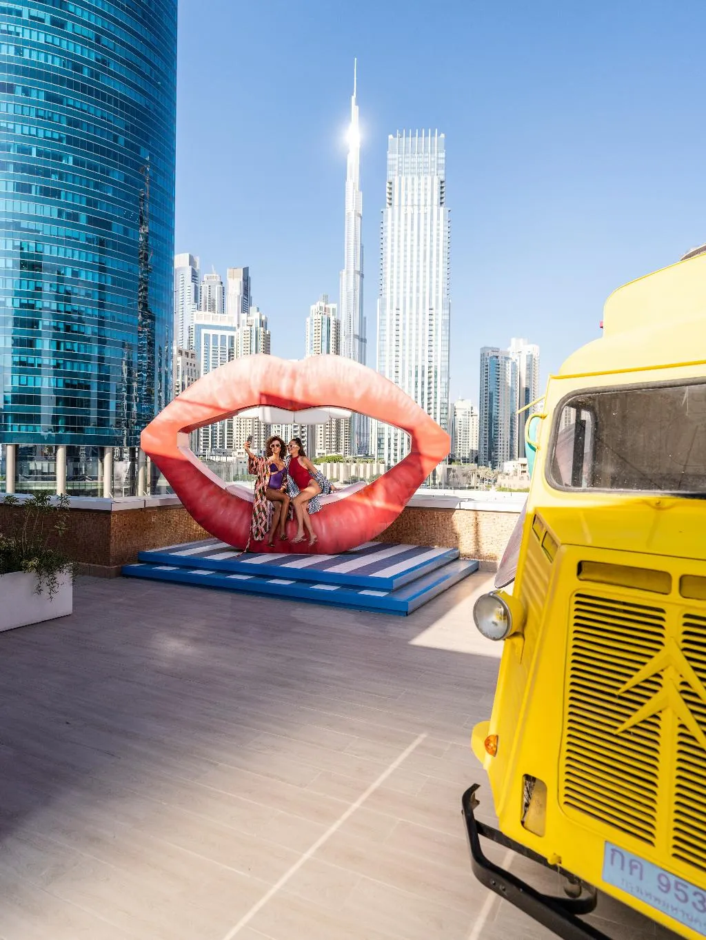 Terrace, Pullman Dubai Downtown, Dubai