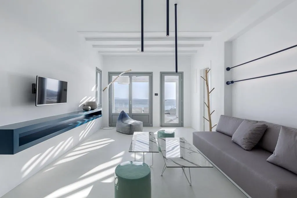 VILLA THREE BEDROOMS Room, Sea Line Villas, Mykonos