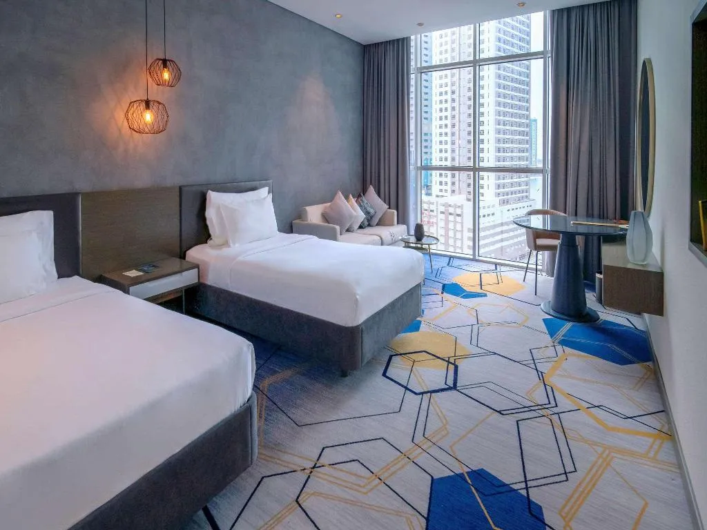 TWIN SUPERIOR CITY VIEW Room, Pullman Sharjah, Dubai