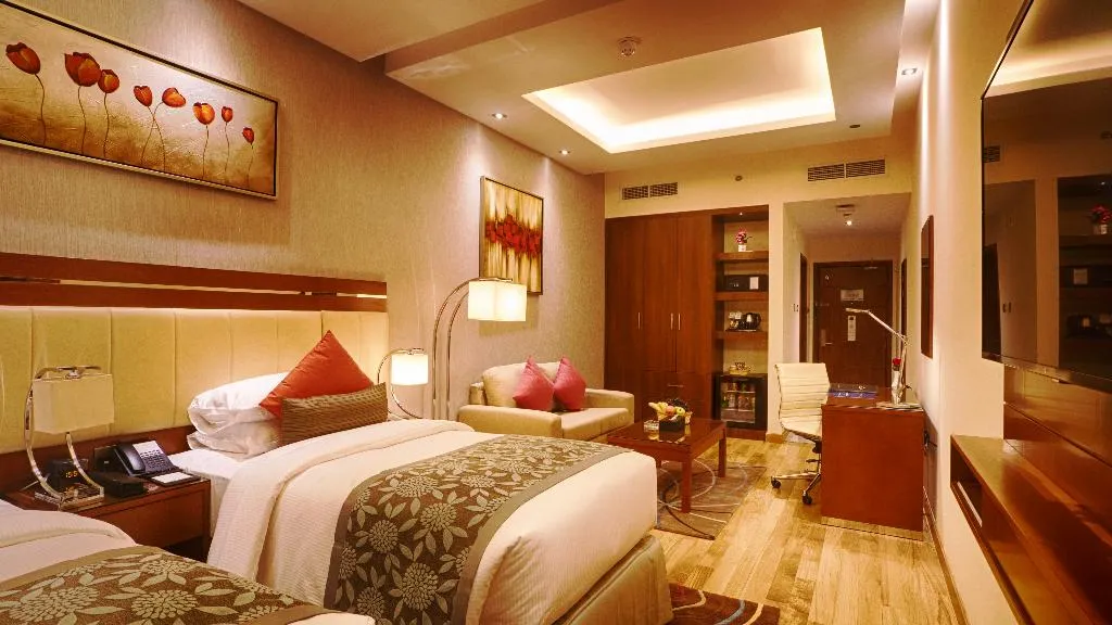 TWIN DELUXE Room, Rose Park Hotel - Al Barsha, Dubai