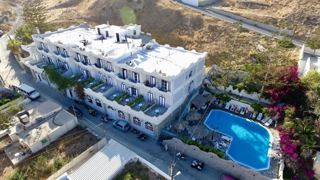 General view, Porto Castello, Santorini