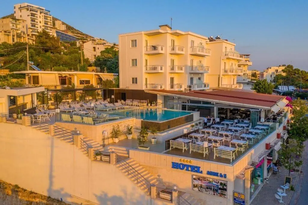 General view, Hotel Agimi&S, Southern Albania