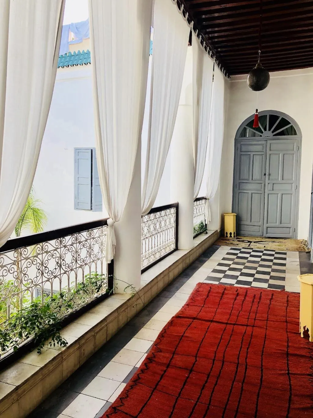 Lobby, Riad Tizwa, Marrakech