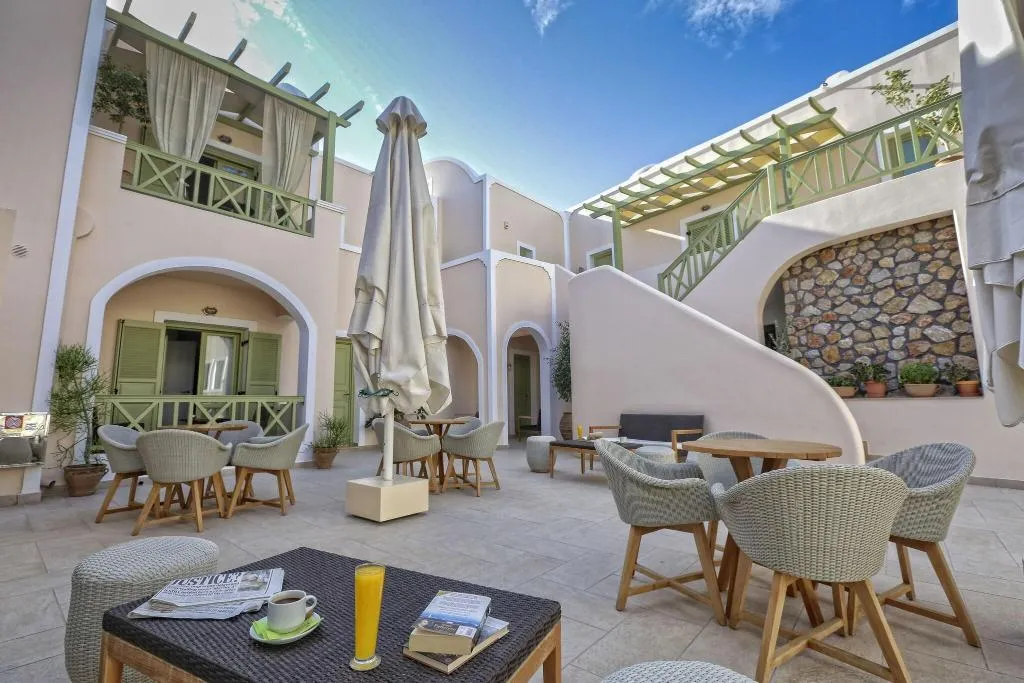 Terrace, Anassa, Santorini
