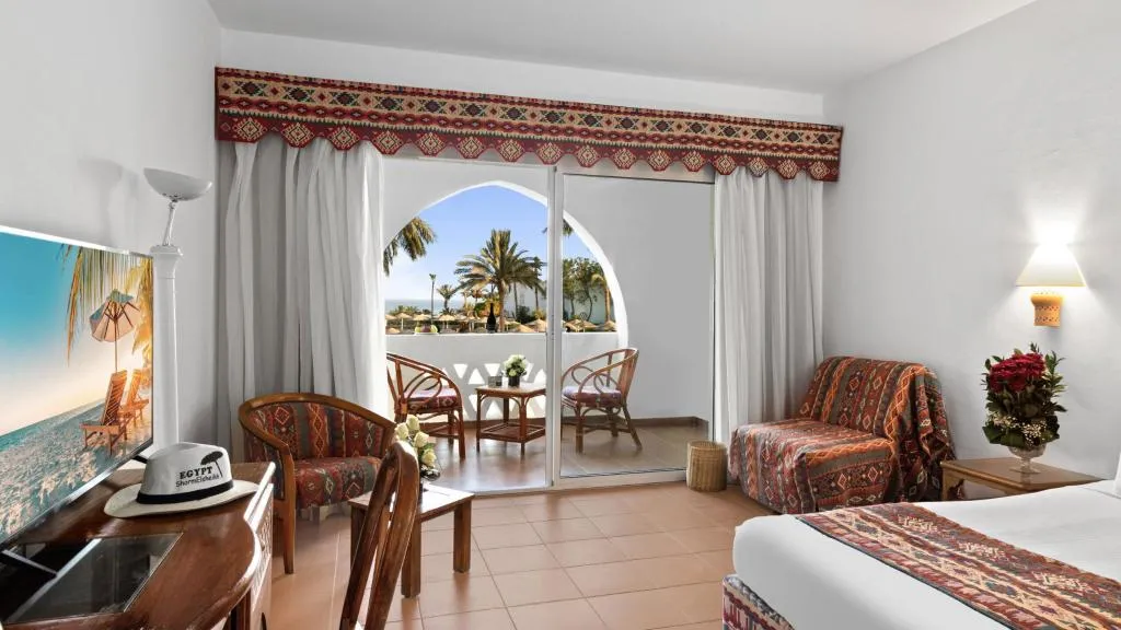 SINGLE GARDEN VIEW Room, Domina Coral Bay Resort, Diving , Spa & Casino, Red Sea Riviera