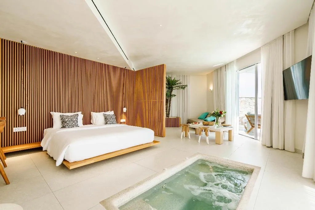 SUITE EXECUTIVE SEA VIEW Room, Mykonos Dove beach hotel, Mykonos