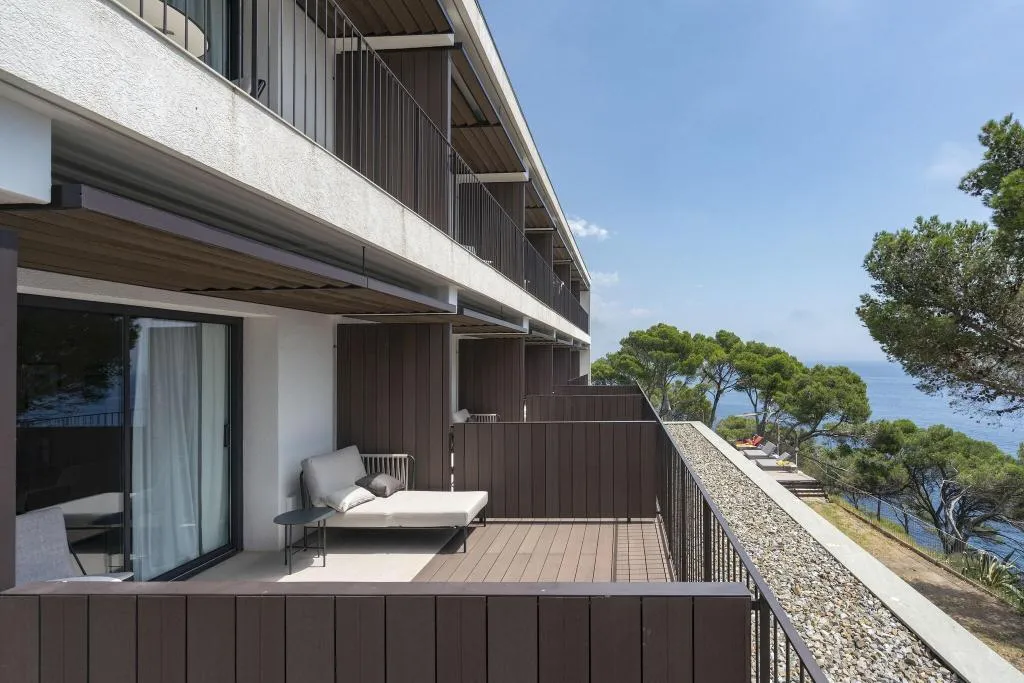 Terrace, Parador de Aiguablava, Costa Brava