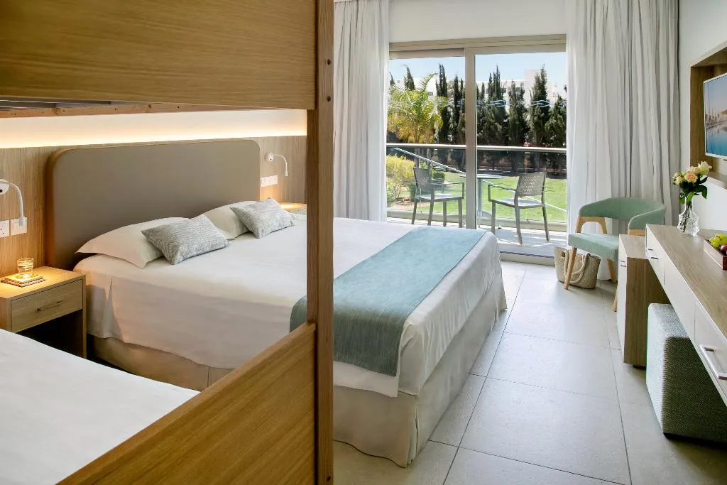 FAMILY ROOM GARDEN VIEW Room, Asterias Beach Hotel, Cyprus