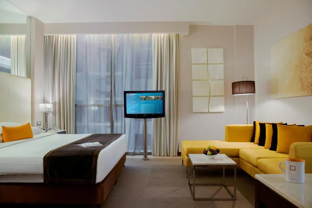 STUDIO QUEEN SIZE BED Room, Centro Barsha by Rotana, Dubai