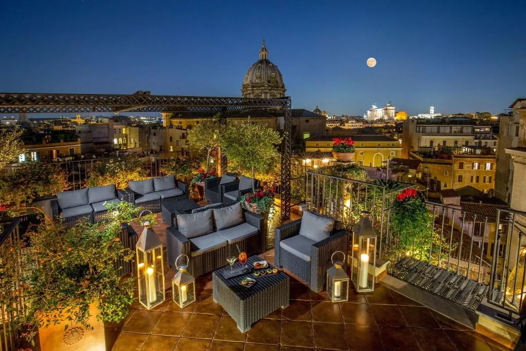 Terrace, Boutique Hotel Campo de Fiori, Rome