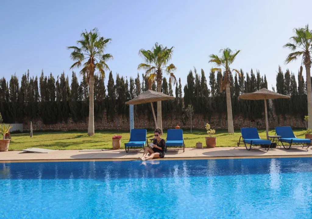 General view, Dar Ayman hotel, Essaouira