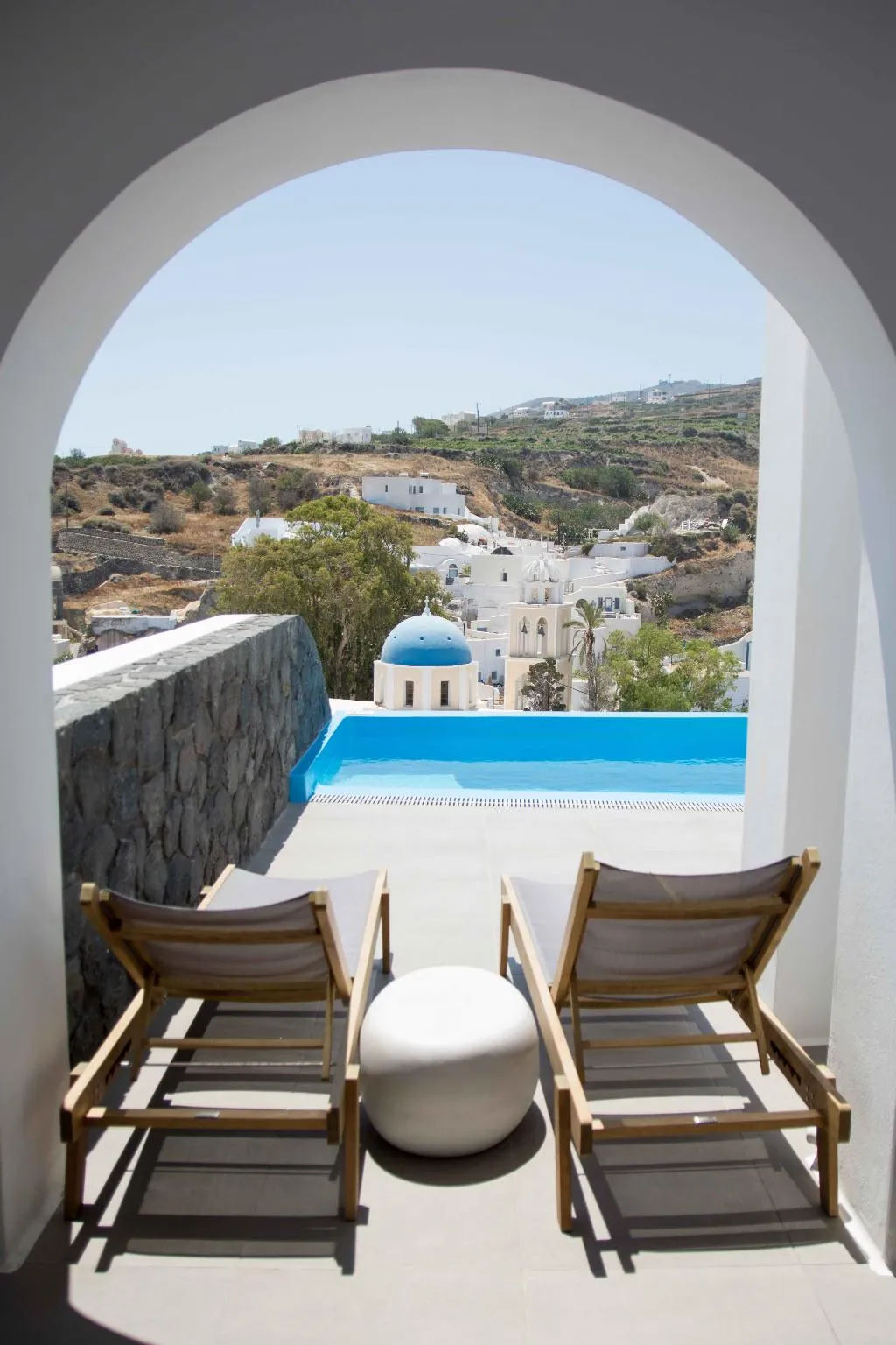 SUITE WITH PRIVATE POOL Room, Amphitrite Suites Santorini, Santorini
