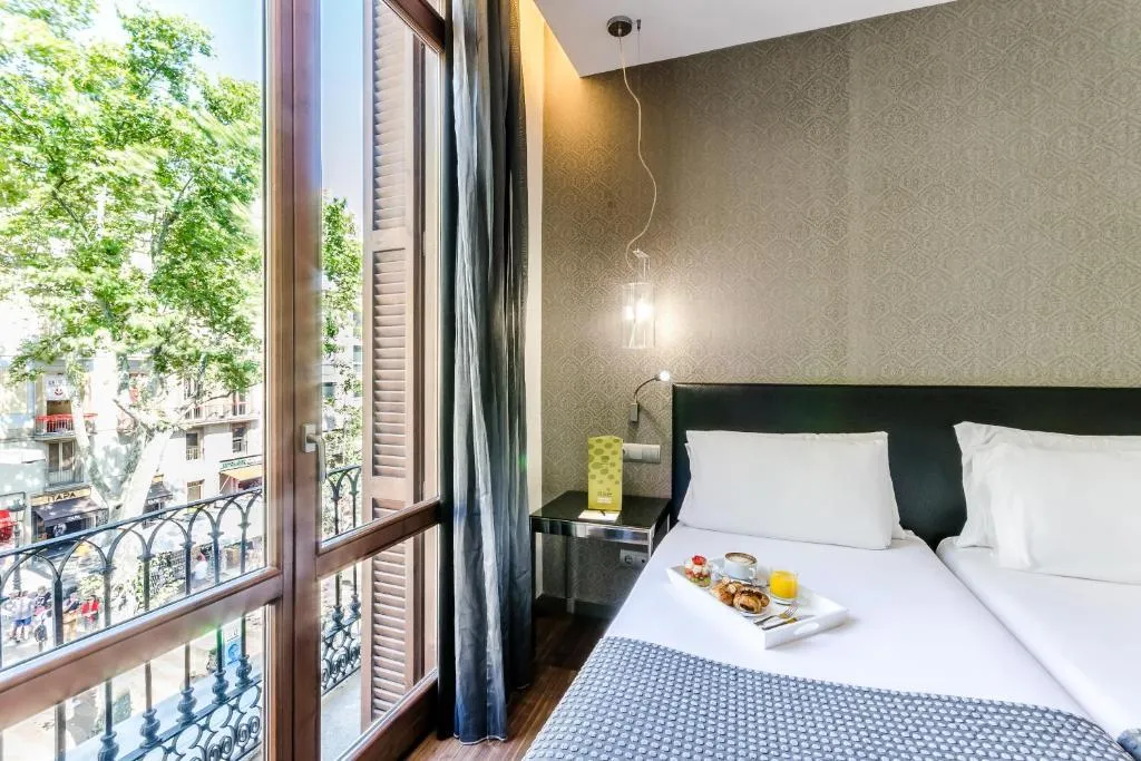 Double or Twin WITH VIEWS Room, Dorma Ramblas Boquería, Barcelona