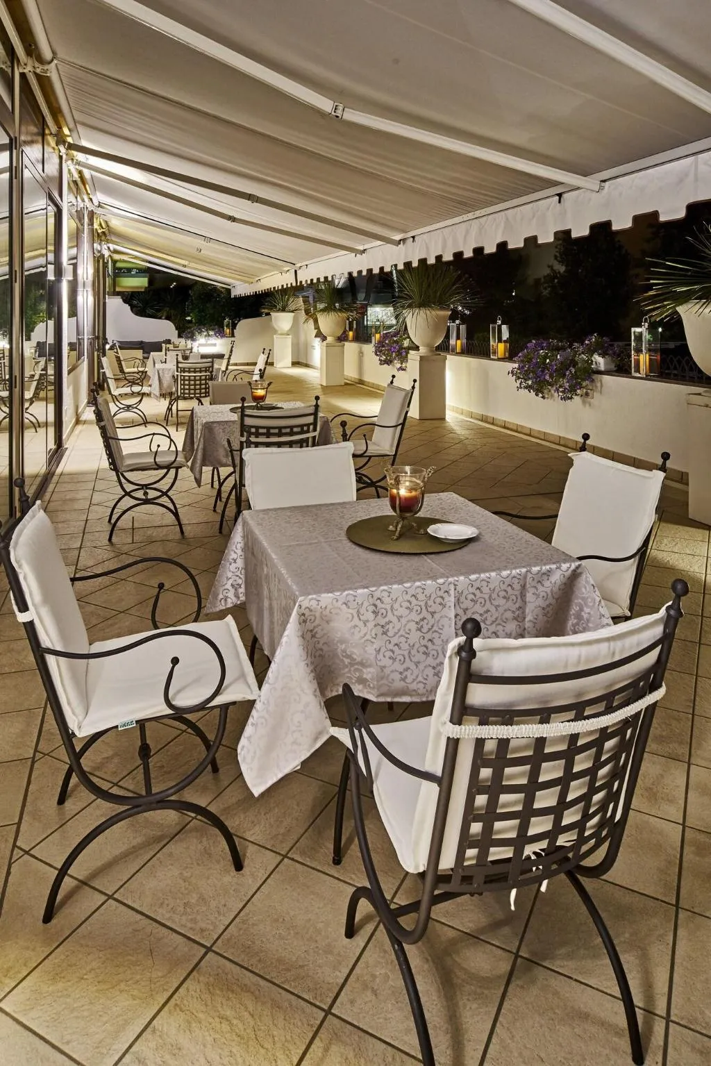 Terrace, Palace Hotel Regina, Venice