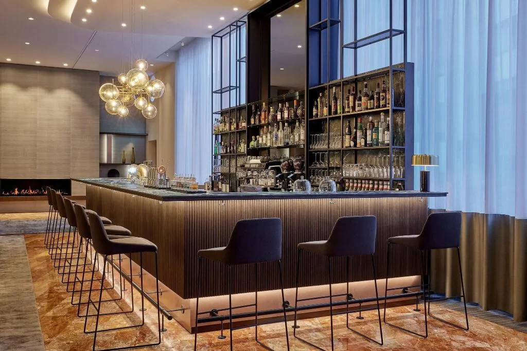 Bar, Basel Marriott Hotel, Zurich