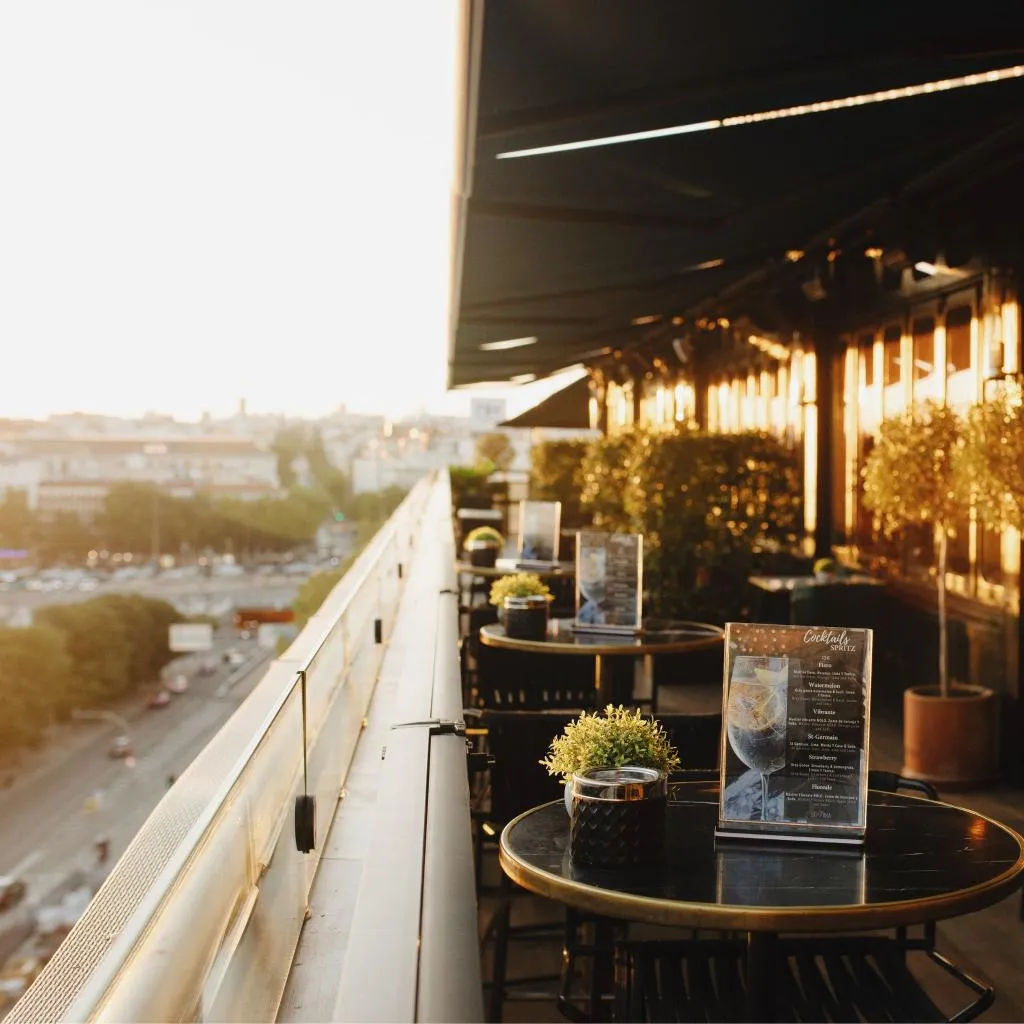 Terrace, Only You Hotel Atocha, Madrid
