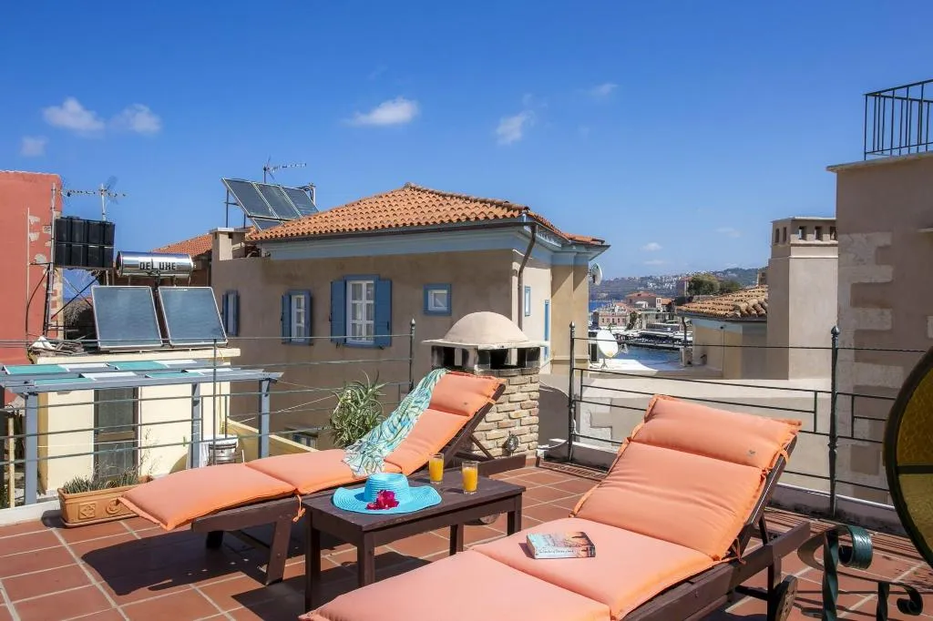 Terrace, Ifigenia By Captain Michalis, Crete