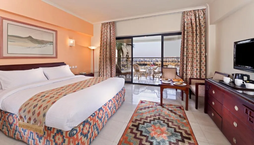 DOUBLE DELUXE SEA VIEW Room, SUNRISE Holidays Resort (Adults Only), Red Sea Riviera