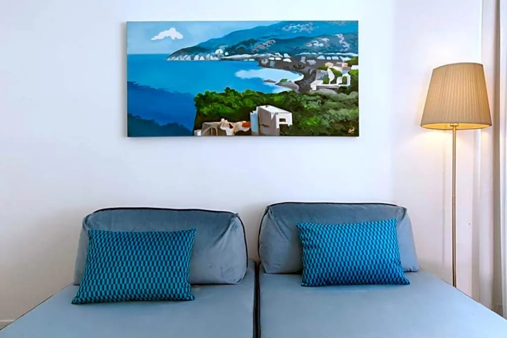 JUNIOR SUITE SEA VIEW Room, Hotel Du Tasso, Naples
