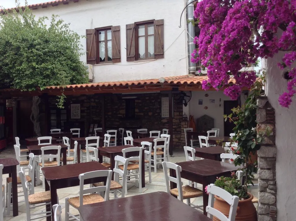 General view, Mouria, Skiathos