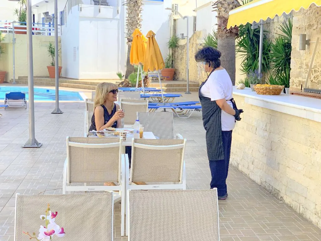 Restaurant, Kassavetis Center-Hotel Studios & Apartments, Crete