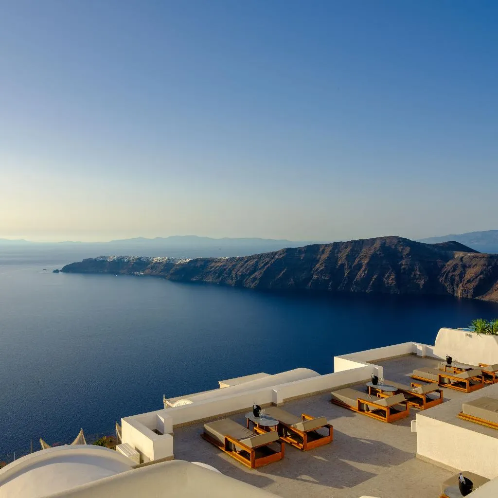 Terrace, Andromeda Villas, Santorini
