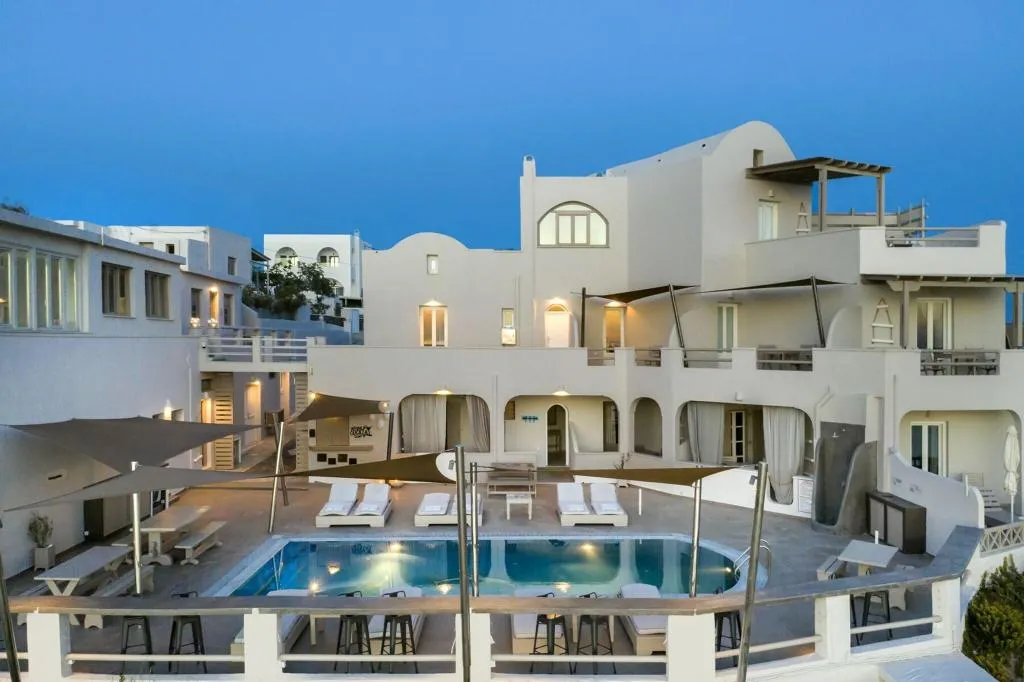General view, Grand View Hotel, Santorini