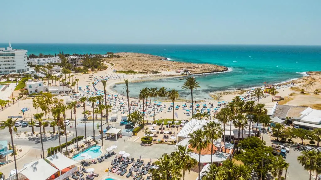 Beach, Pavlo Napa Beach Hotel, Cyprus
