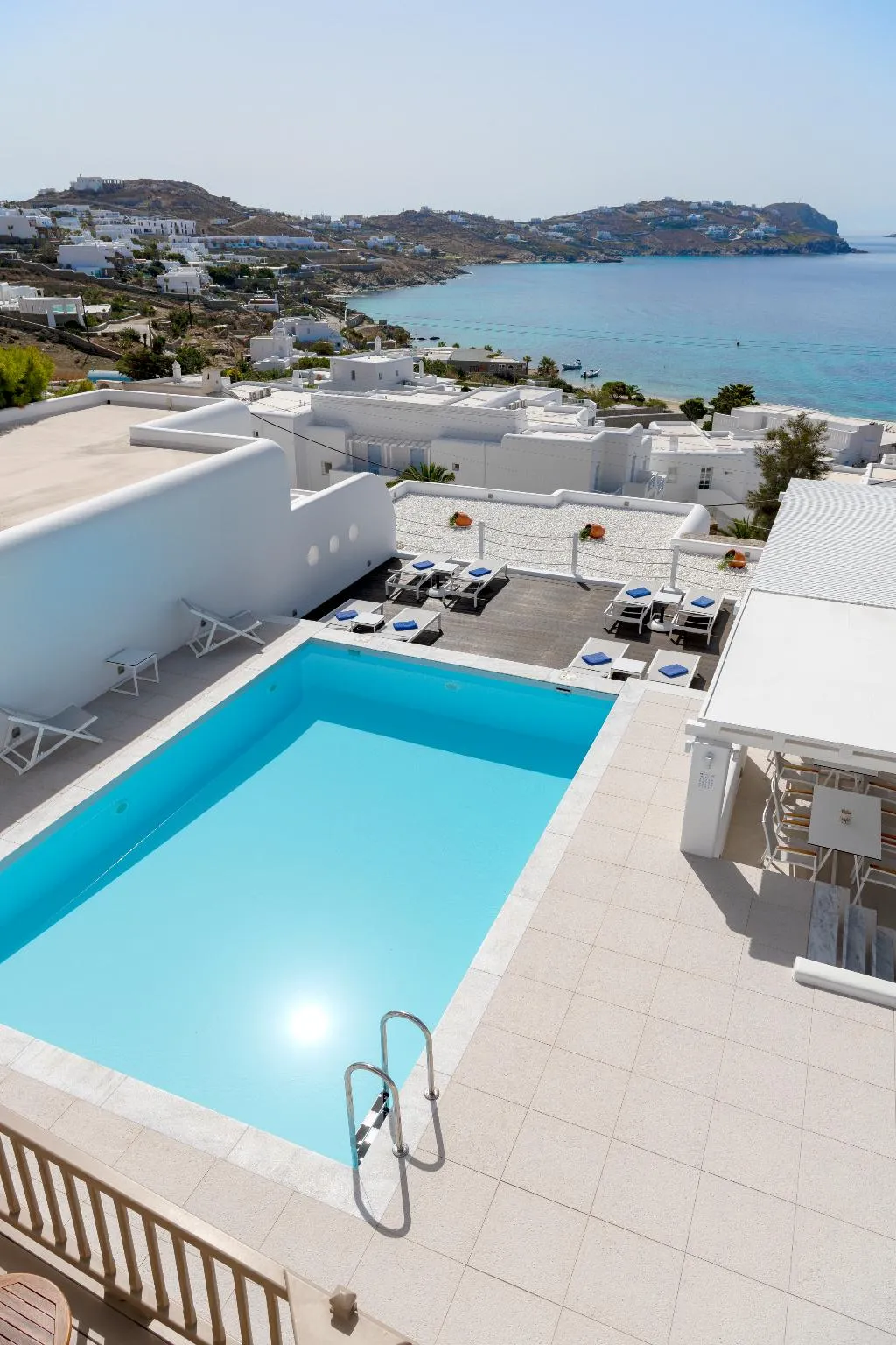 Pool, Lithos by Spyros & Flora, Mykonos