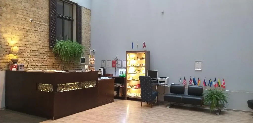 Lobby, Hanza Hotel, Riga