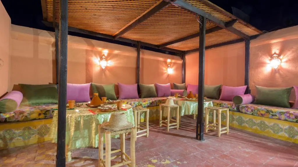 Terrace, Riad Ikalimo, Marrakech