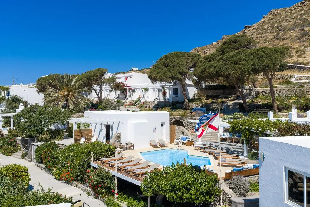 Pool, Rhenia  Mykonos Hotel & Bungalows, Mykonos