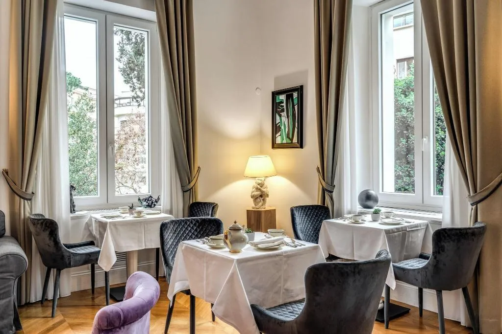 Room, Hotel Villa Mangili, Rome