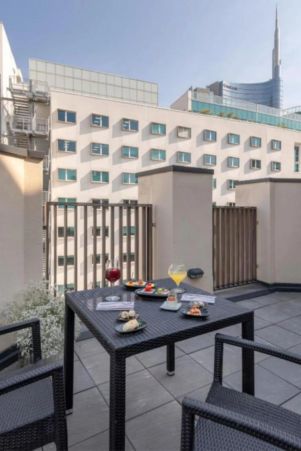 General view, Hotel Tocq, Milan
