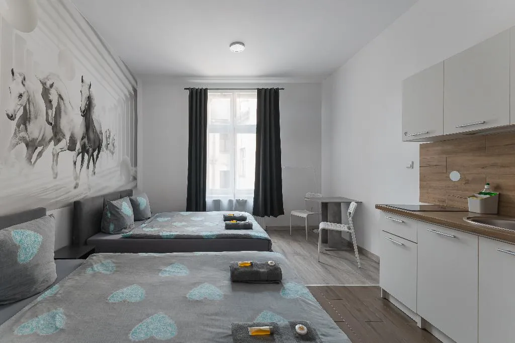 TRIPLE STANDARD Room, 70s Guest room, Krakow