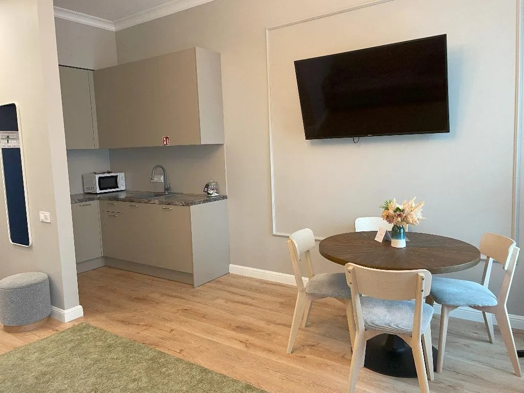 DOUBLE DELUXE WITH KITCHENETTE Room, Aparthotel Amella, Riga