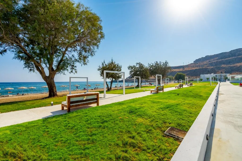 General view, Kamari Beach Hotel, Rhodes, Rhodes