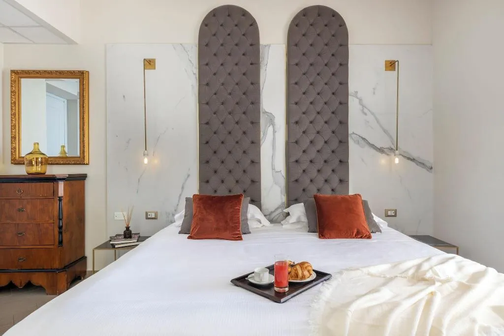 JUNIOR SUITE QUEEN SIZE BED Room, Villa Paradiso, Taormina