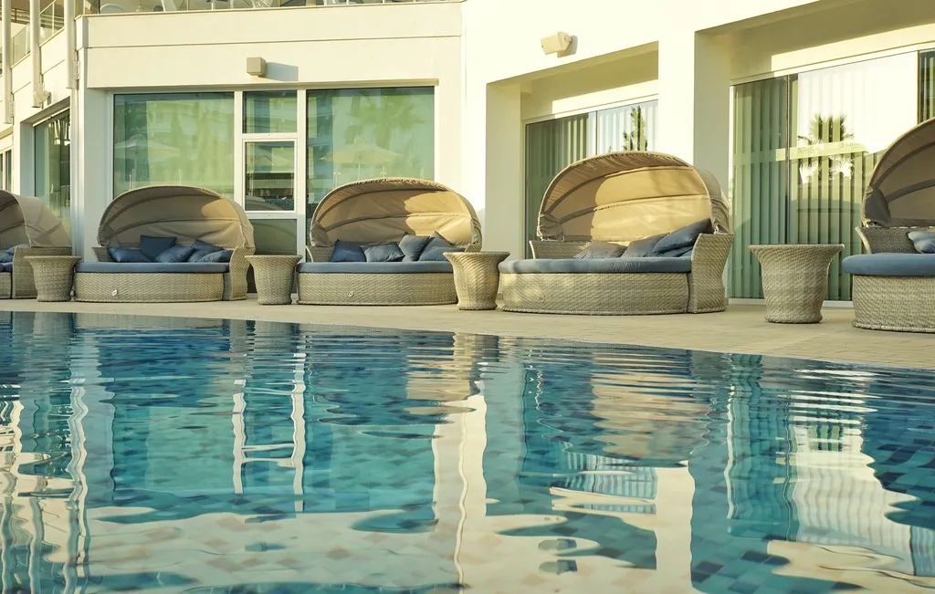 Pool, Melissi Beach Hotel & Spa, Cyprus
