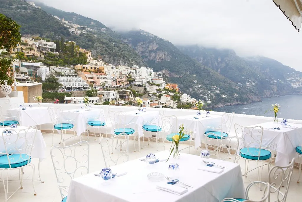 Restaurant, Hotel Conca D'Oro, Naples