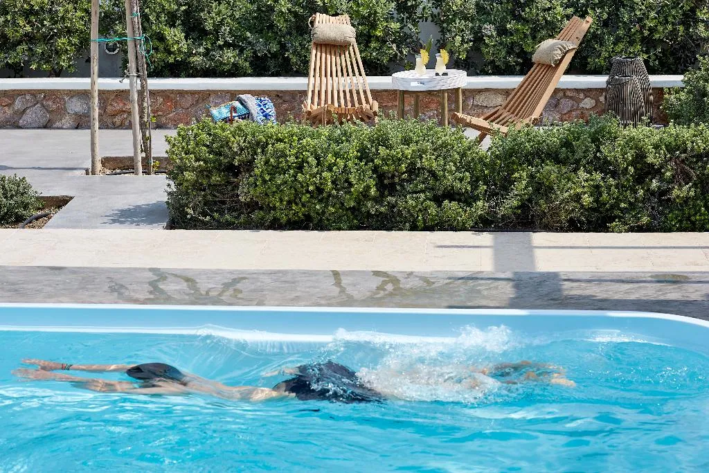 Pool, Almyriki Beach Villa, Santorini