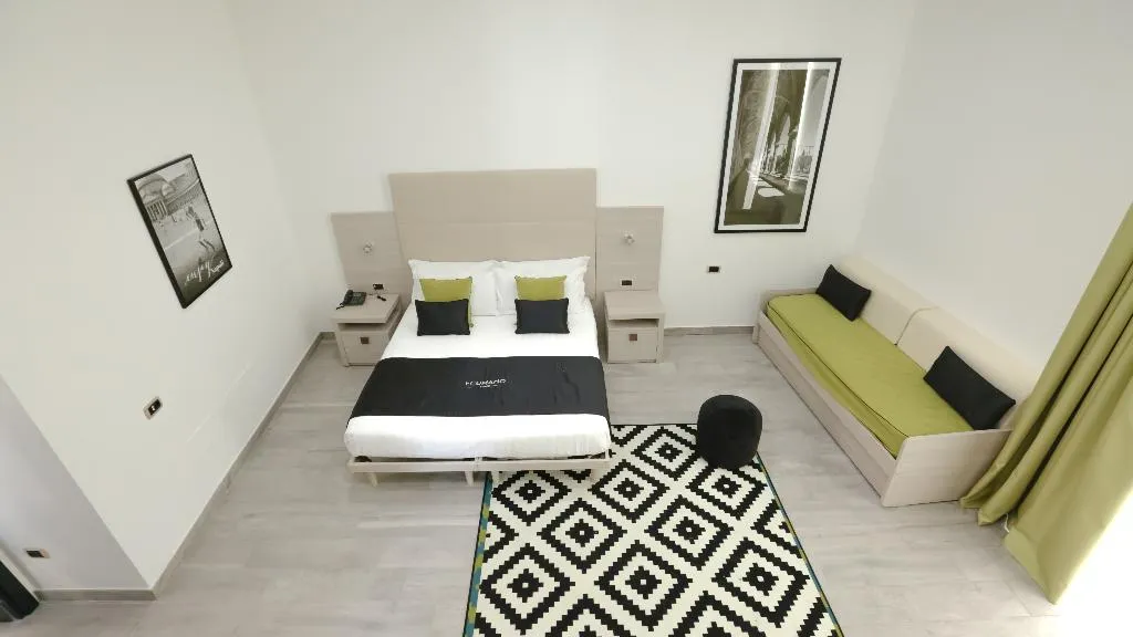 FAMILY ROOM DUPLEX Room, Ecumano Space, Naples