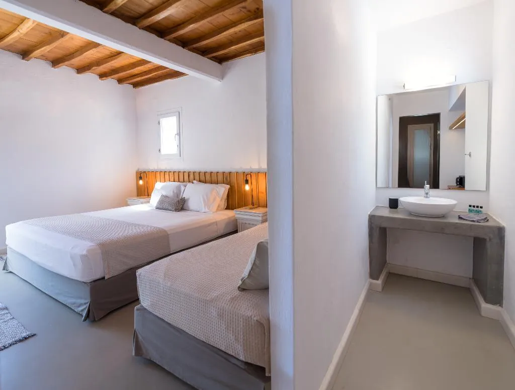 BUNGALOW SEA VIEW Room, Rhenia  Mykonos Hotel & Bungalows, Mykonos