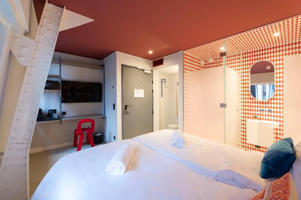 TWIN WITH BALCONY Room, City Hotel Rembrandt Square, Amsterdam