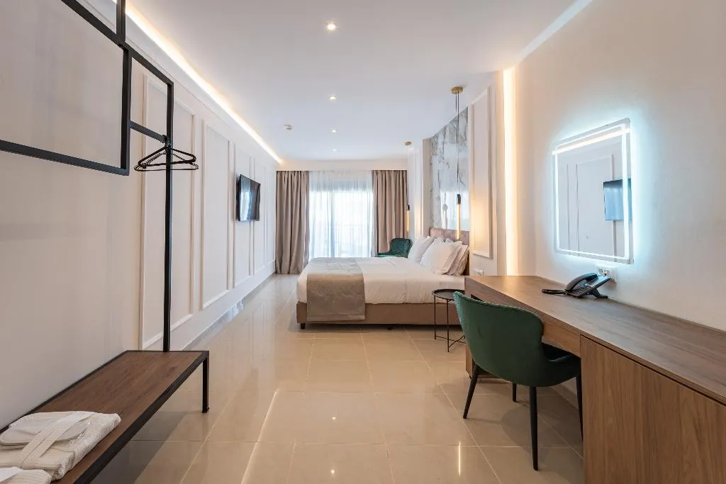 Double or Twin DELUXE TWO BEDS Room, Philia Center Suites, Rhodes