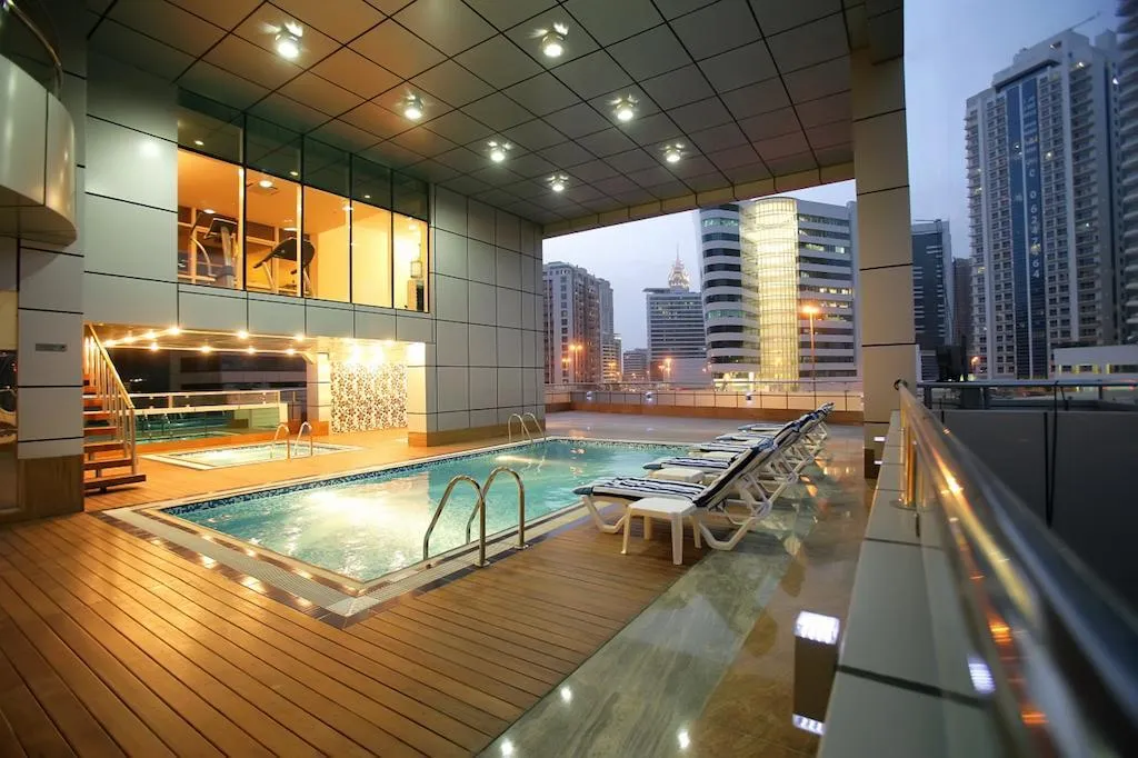 Pool, Gulf Oasis Hotel Apartment, Dubai