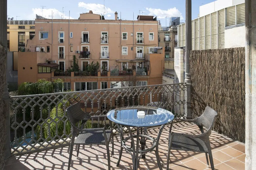 DOUBLE SINGLE USE WITH TERRACE Room, Catalonia Portal De L'Angel Hotel, Barcelona