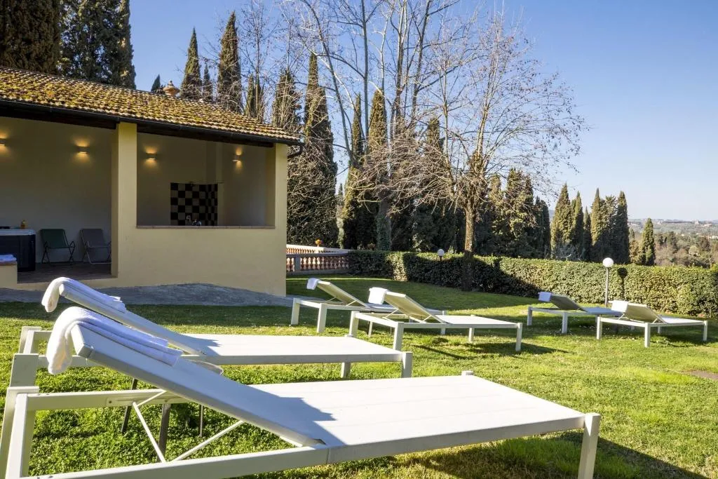 Terrace, Art Hotel Villa Agape, Florence